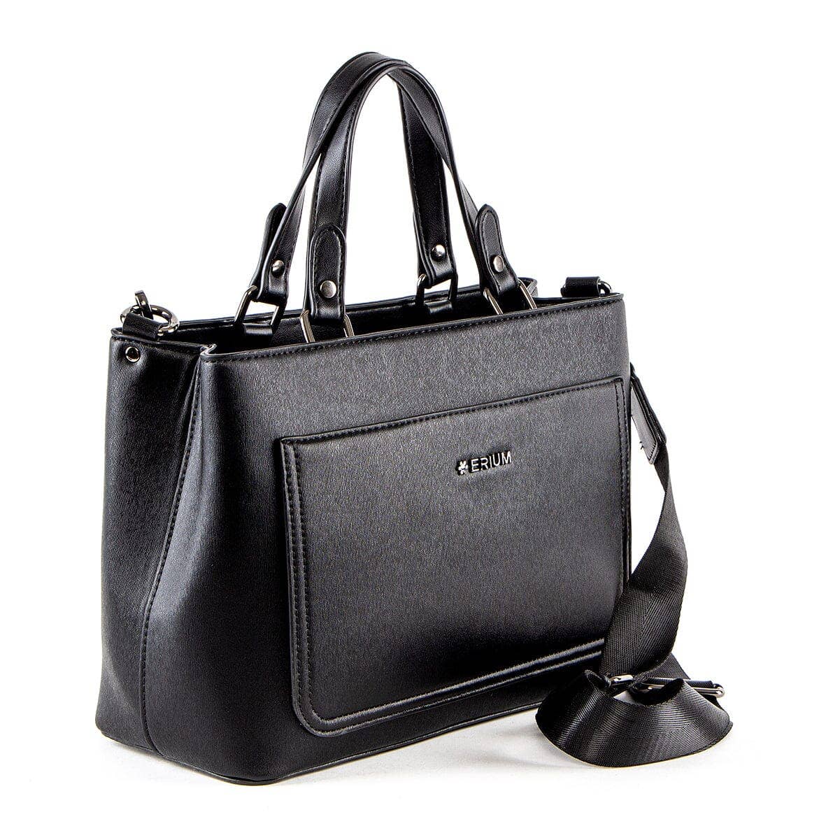 BOLSO DE MANO Y BANDOLERA LADY BLACK II