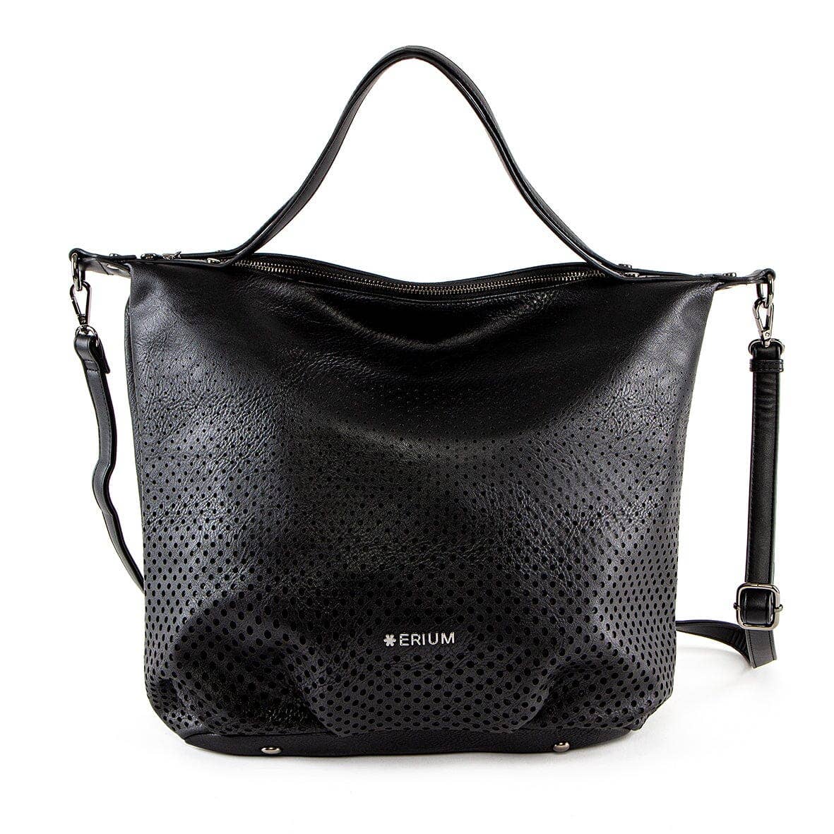 BOLSO DE MANO Y BANDOLERA LADY BLACK