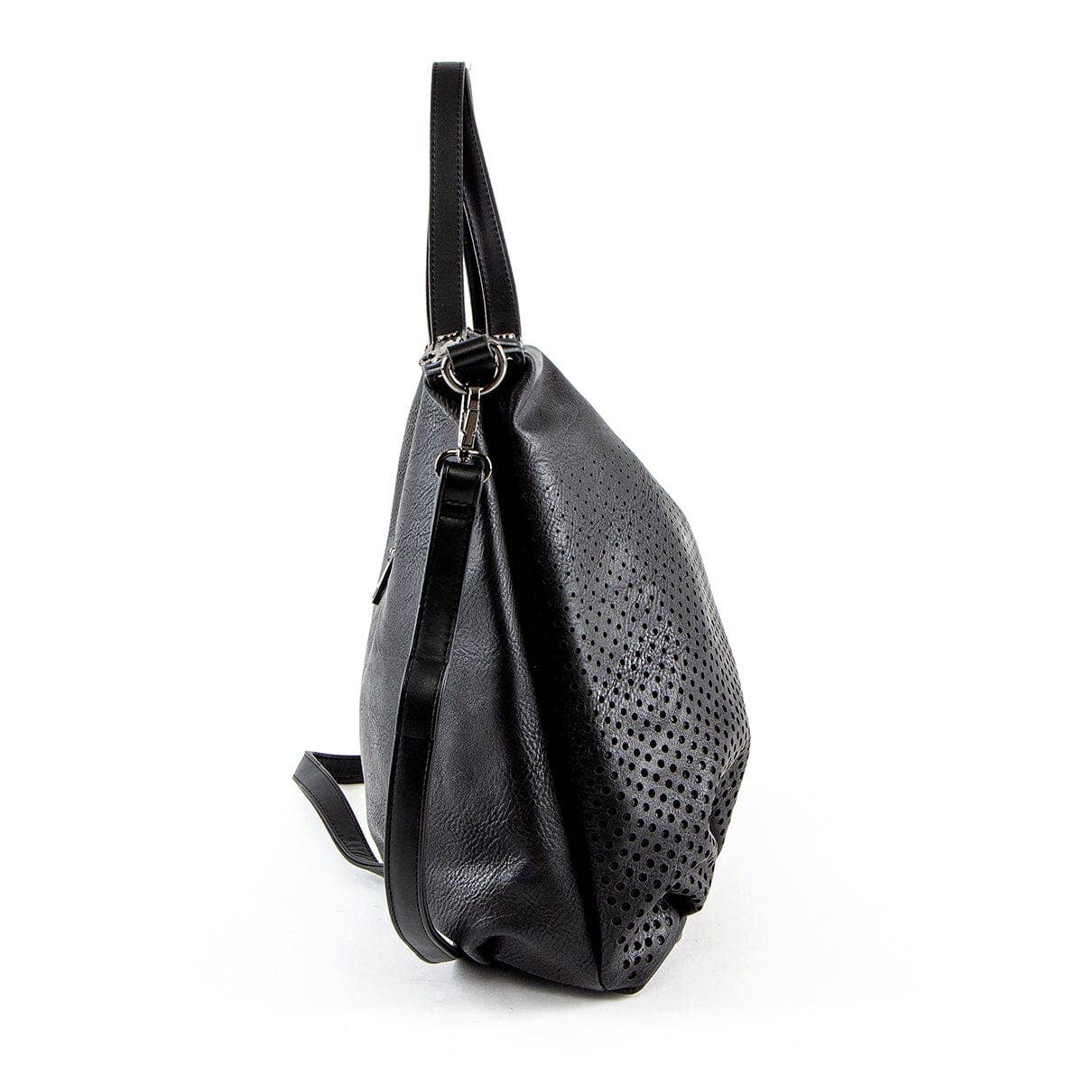 BOLSO DE MANO Y BANDOLERA LADY BLACK